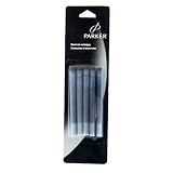 Refill Cartridge for Permanent Ink Fountain Pens Black Ink 5/Pack