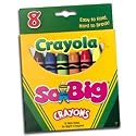 Box of 8 Crayons - Jumbo (So Big) Size
