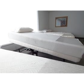 SleepLab Reverse Trendlenberg Electric Tilt Bed Frame, Queen by SleepLab