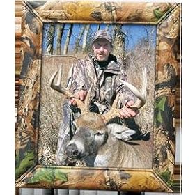 Weber's 8X10 Leather Picture Frame - Mossy Oak Break Up