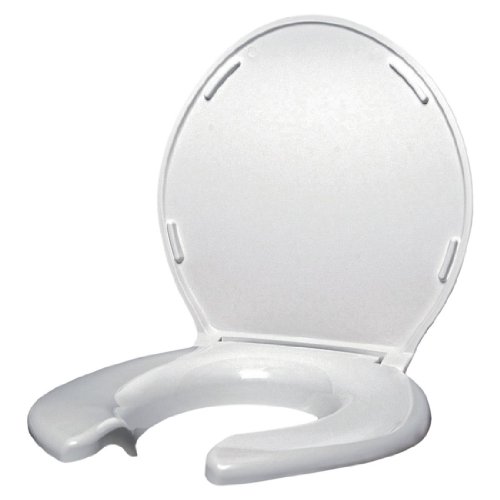 Plus+Size Living Big John Open Toilet Seat (WHITE,0)