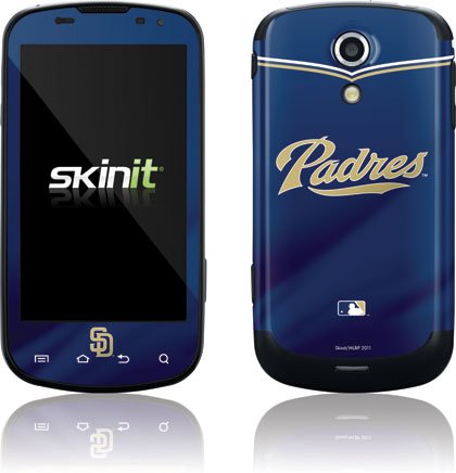 Skinit San Diego Padres Wordmark Jersey Vinyl Skin for Samsung Epic 4G - Sprint