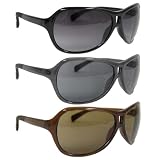 Kenneth Cole - Kenneth Cole Oversized Plastic Frame Sunglasses
