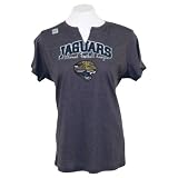 Jacksonville Jaguars Women's Cut NFL T-Shirt - Gray - XL