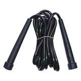 DUO Muay Thai Kickboxing Boxing Speed Skipping Rope BLACK