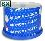 Prodisc 8X DVD-R Matte-Silver 100 Pack in Cakebox
