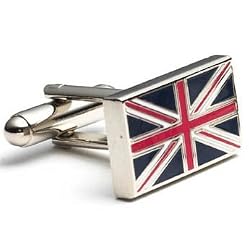 UK British Flag Union Jack Cufflinks Cuff Links