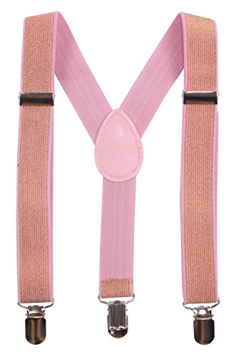 BODY STRENTH Elastic Suspenders for Kids Boys Girls Color Striped