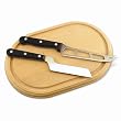 Simplicity 3 Pieces Cheese Set with Cheese Board & 2 Cheese Knives