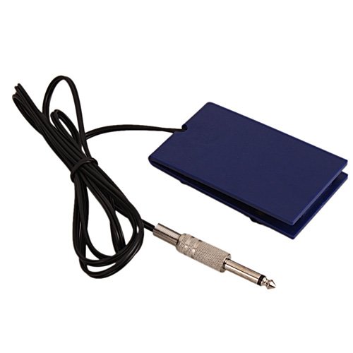 Acrylic Tattoo Power Supply Foot Pedal Controler Blue