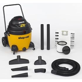 Shop-Vac 962-19-00 Ultra Pro Wet/Dry Vacuum 18-Gallon, 6.5-HP