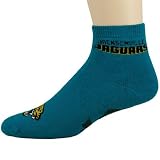 NFL Jacksonville Jaguars Teal Slipper Socks