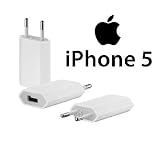 iProtect Premium Apple iPhone 5 / 4 / 4S / 3G / 3GS / iPod Ladeger�t USB Netzteil - New white Editionvon "iprotect"