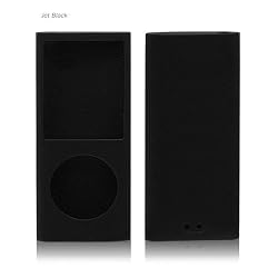 BoxWave Apple iPod nano 4th Generation FlexiSkin - The Soft Low-Profile Case (Jet Black)