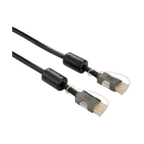 Hama HDMI 1.3 Connecting Cable Plug - Plug, 1.5 m, Ferrite Cores
