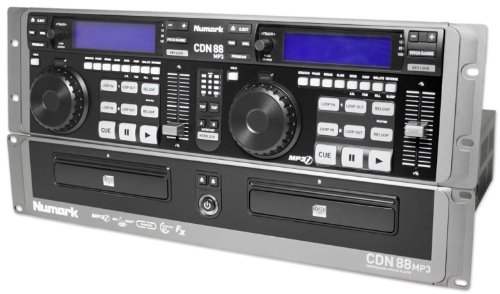 Brand NEW Numark Cdn88 Mp3 Rack Mount Dj Dual Cd/mp3 Player w/ Scratching, Beetkeeping Technology, Seemless Looping, Pitch Control, and Mixing Abilities, and All the Latest Features