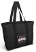 Mississippi State University Tote Bag Black Deluxe Mississippi State - For Travel or Beach Best Unique Gift Ideas for Her, Women, or Ladies