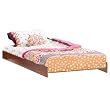 South Shore 3268102 Jumper Collection Bed-Frame Rails, Classic Cherry