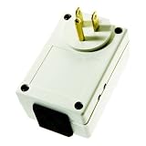 Plug-In ON/OFF Relay Receiver, White, WSG0S-S1T