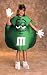 Rubies Child Green M&M Halloween Costume