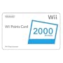 Nintendo Wii 2000 Points Card