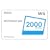 Nintendo 2000 Wii Points Card (Wii)