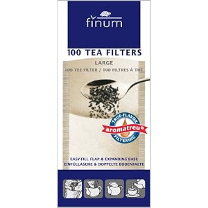 Finum num Tea Filter, Large, Brown by Finum