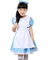Amur Leopard Kids Halloween Party Costume Dress Little Maid Lolita