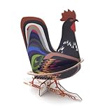 Rooster Pop Out Card