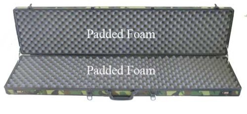 SportingGoods: 53 x 13 Inch Gun Rifle Shotgun Case WoodLand Camo OD