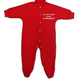 Me and my Dad Love Liverpool Baby Sleepsuit Babygro Newborn -12 mths in 9 Colours