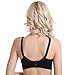 BAOMOSI Women's Seamless Nursing Maternity Bra Push Up Comfort Sleep Bralette Color Black Size S