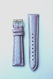 16mm Violet Genuine Snakeskin Watchband from Italy for Michele Style