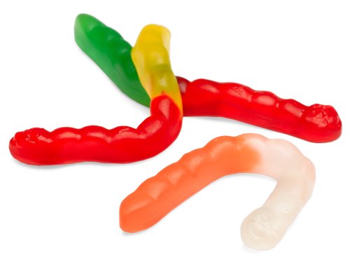 Albanese Mini Fruit Worms, Sugar Free, 5-Pound Bag (Pack of 2) by Sugar-Free Candy