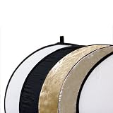 Delamax 5in1 Faltreflektoren Set - 80cm � - gold, silber, schwarz, wei� und Diffusorvon "Delamax"