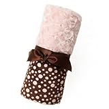 Dara(ダラ) ベビーブランケット ライトピンク・チョコレートバブル