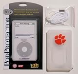 CLEMSON TIGERS 30G SILICONE VIDEO IPOD COVER