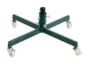 GKI Bethlehem Lighting Rolling 30-Inch Christmas Tree Stand for 7-1/2- to 8-1/2-Foot Artificial Trees