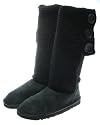 Couture Discount Damenstiefel Strick Boots, schwarz (ST49W)