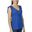Juniors' Xhilaration&reg; Tie Waist and Shoulders Top - Royal
