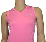 Nike Women's Fitted Tank Top Training Shirt-Pink