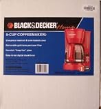 Black & Decker DCM675RF 5-cup Coffeemaker