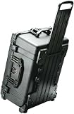 Pelican 1610 Watertight Hard Case with Wheels, without Foam - Black