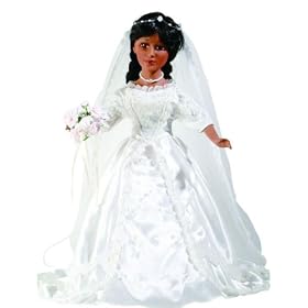 WILMA 16 Porcelain Ethnic Bride Doll By Duck House by Duck House Dolls
