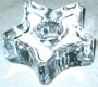 AzureGreen Glass Star Chime Candle Holder