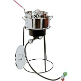 King Kooker Outdoor Cooker Pan – Stainless Steel