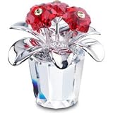 Swarovski Flower Dreams Primula Red Figurine