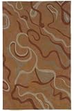 Grammercy Rug 8'x10' Orange/gray