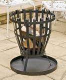 NEW LARGE PATIO FIRE PIT BASKET GARDEN HEATING CHIMENEA