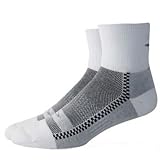DeFeet Cloud 9 White Cycling/Running Socks - CL9WHT